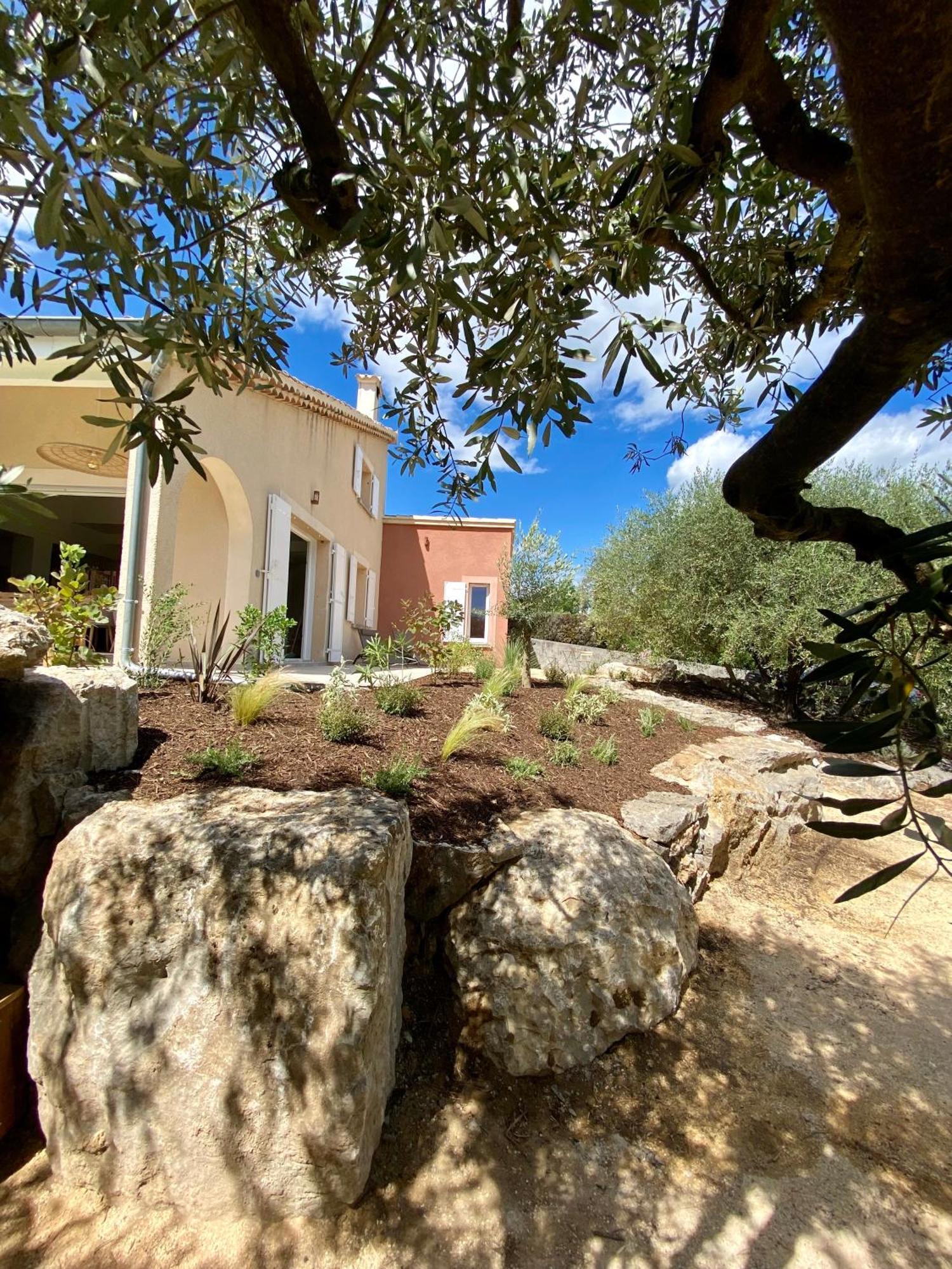 Maison Pour 12P, Piscine A Debordement Chauffee D'Avril A Octobre Inclus Ruoms Luaran gambar